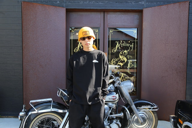 Whale & Co. ロゴ ロングスリーブTシャツ(LT01)
