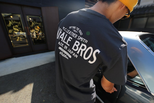 Whale & Co. ロゴ Tシャツ 胸ポケット付き(ST02)