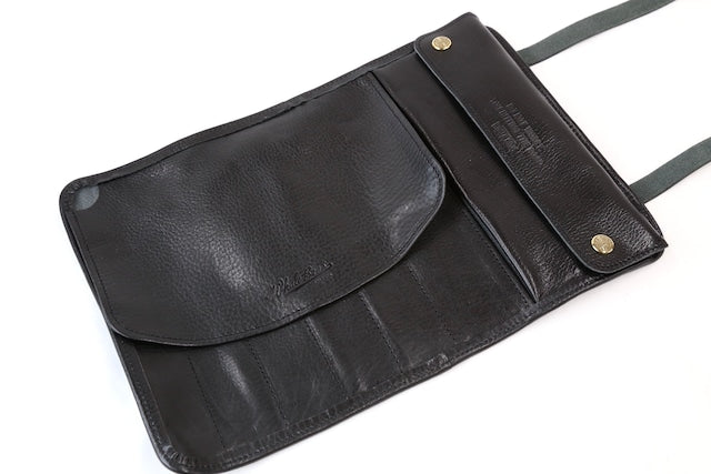 New Tool Roll［Black / White］Leahter/本革