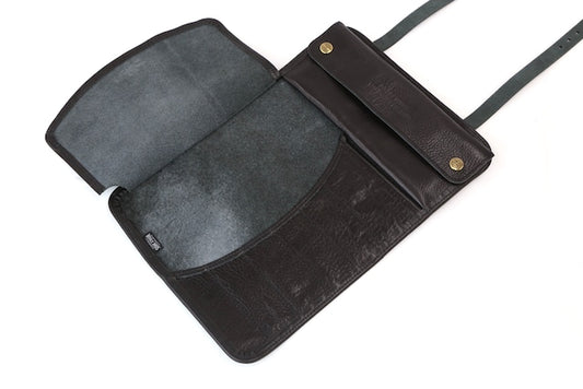 New Tool Roll［Black / White］Leahter/本革
