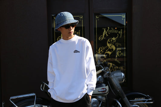Whale & Co. ロゴ ロングスリーブTシャツ（LT01）