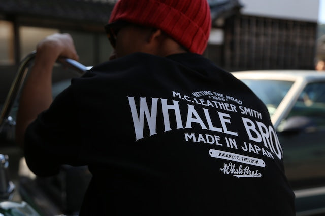 Whale & Co. ロゴ Tシャツ（ST01）