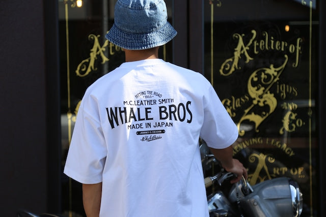 Whale & Co. ロゴ Tシャツ（ST01）