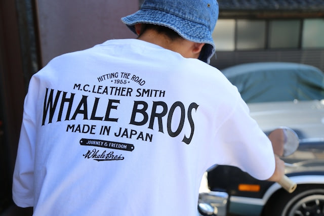 Whale & Co. ロゴ Tシャツ（ST01）